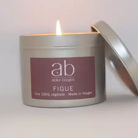 Bougie artisanale parfumée Figue