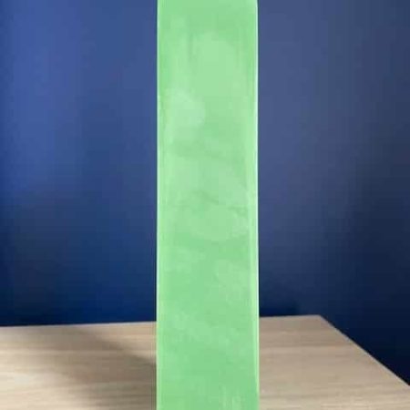Bougie décorative cubique cire végétale - Vert