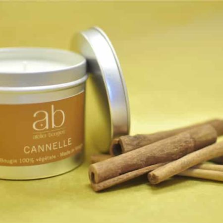 Bougie artisanale parfumée Cannelle