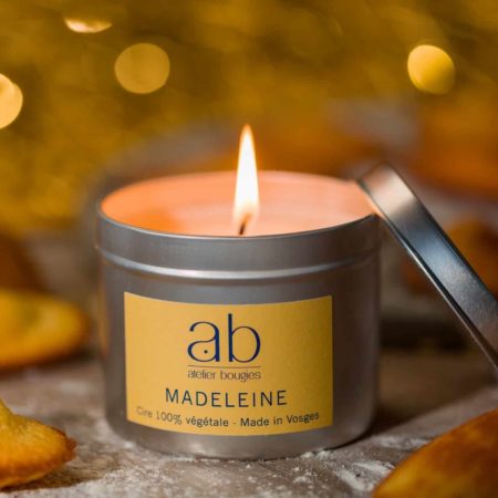 Bougie parfumée madeleine